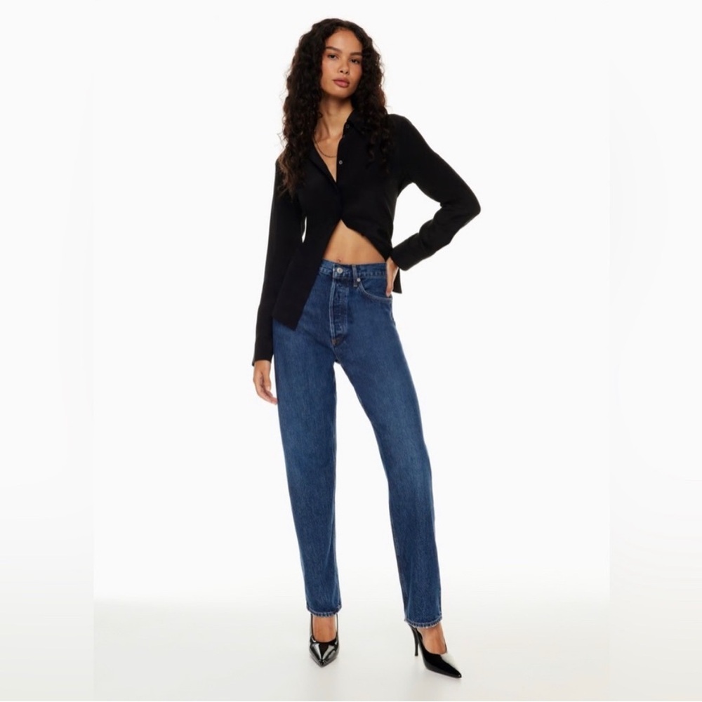 AGOLDE 90’s Mid Rise Jean Tranced Size 28
